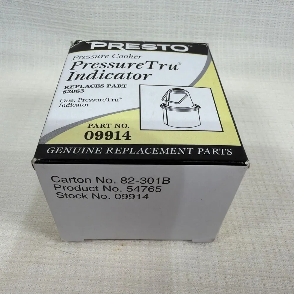 Presto 09914 Pressure Cooker PressureTru Indicator Replacement Part OEM NEW